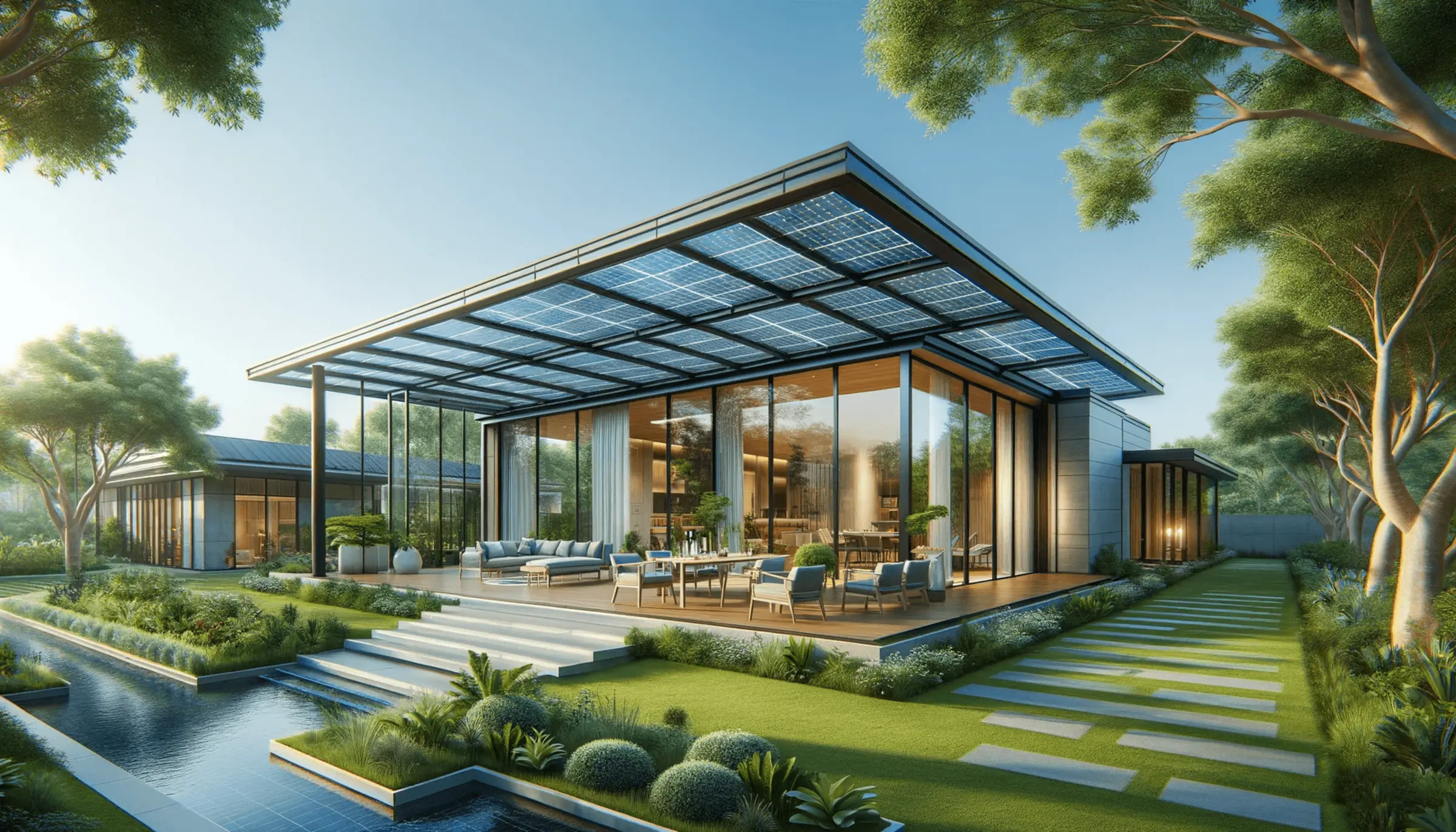 Solarglasdach Solarglasdach